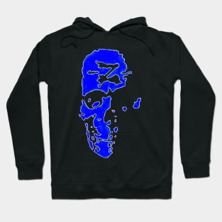 Z Skull Blue! Hoodie